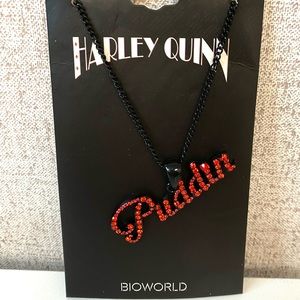 BIOWORLD DC Comics HARLEY QUINN Puddin Bling Necklace